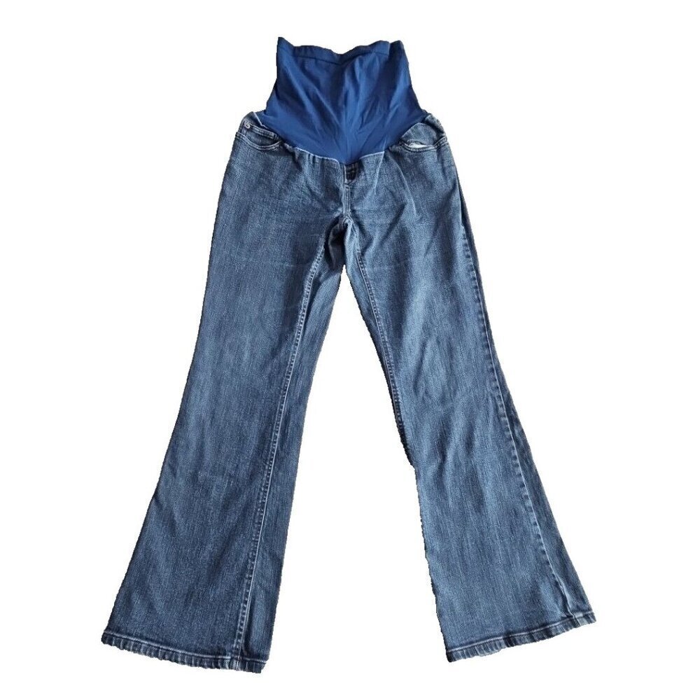 A Pea in the Pod Jeans Maternity Size Medium (32x29) RN#‎ 79913 Bootcut Med Wash